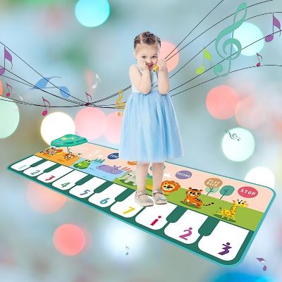 Tapis d'Éveil - CarpetPiano™ - 110x36cm - Bébé Épanoui