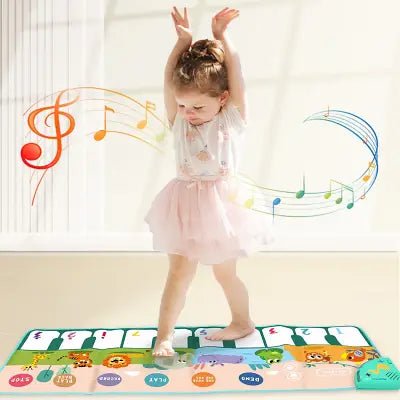 Tapis d'Éveil - CarpetPiano™ - 110x36cm - Bébé Épanoui
